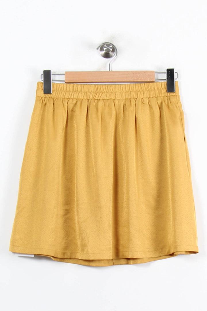 Jupe Courte Jaune - Taille S/36 de la marque Grace & Mila | PARAD76989 - Vendu par Paradigme - Image 4