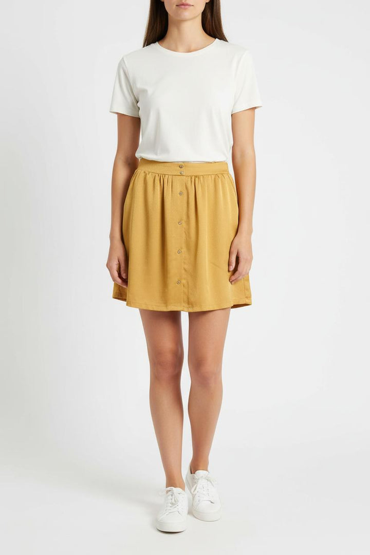 Jupe Courte Jaune - Taille S/36 de la marque Grace & Mila | PARAD76989 - Vendu par Paradigme - Image 1