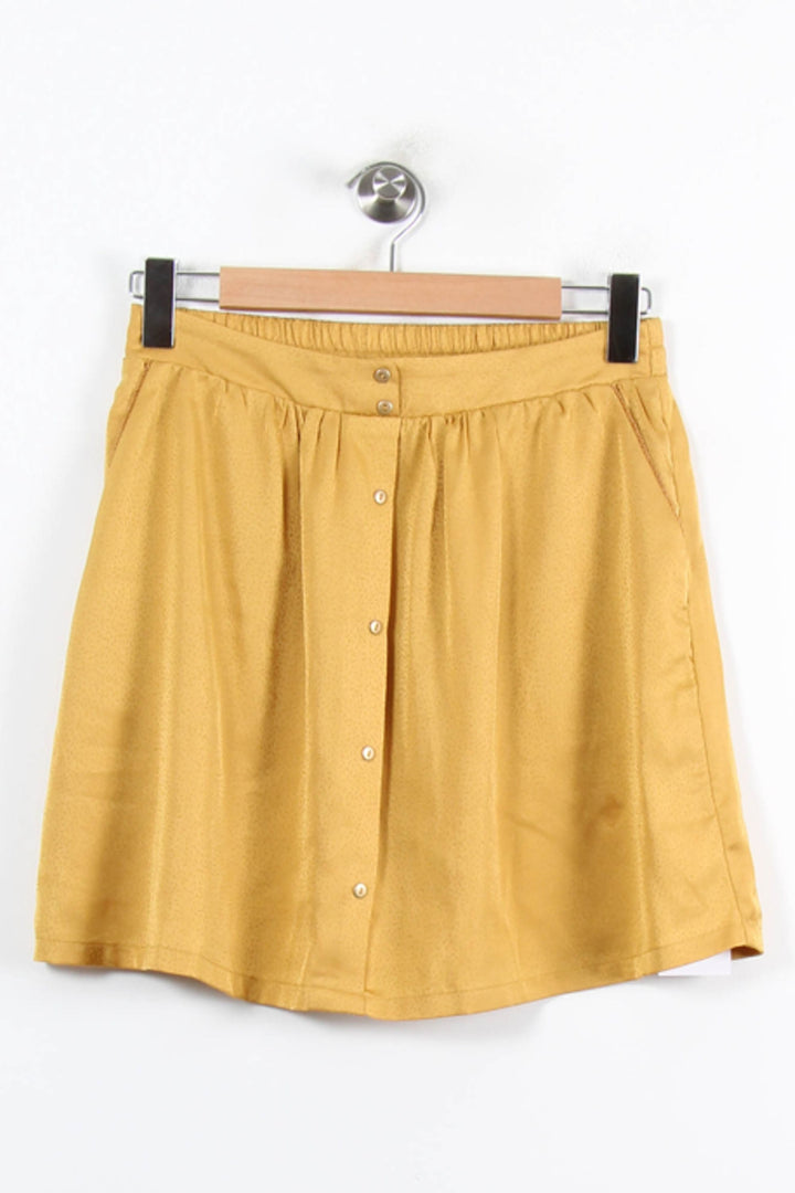 Jupe Courte Jaune - Taille S/36 de la marque Grace & Mila | PARAD76989 - Vendu par Paradigme - Image 2