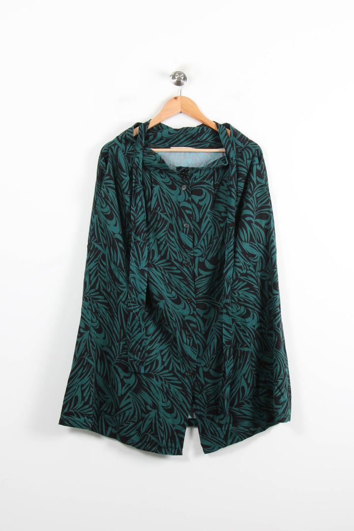 Jupe Verte et Noire - Taille XL/42 de la marque La Fée Maraboutée | PARAD77003 - Vendu par Paradigme - Image 2