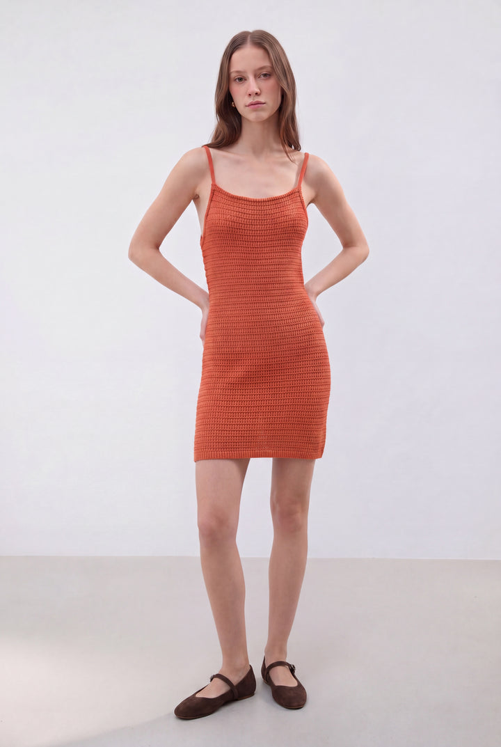 Robe Courte Orange - Taille S/36