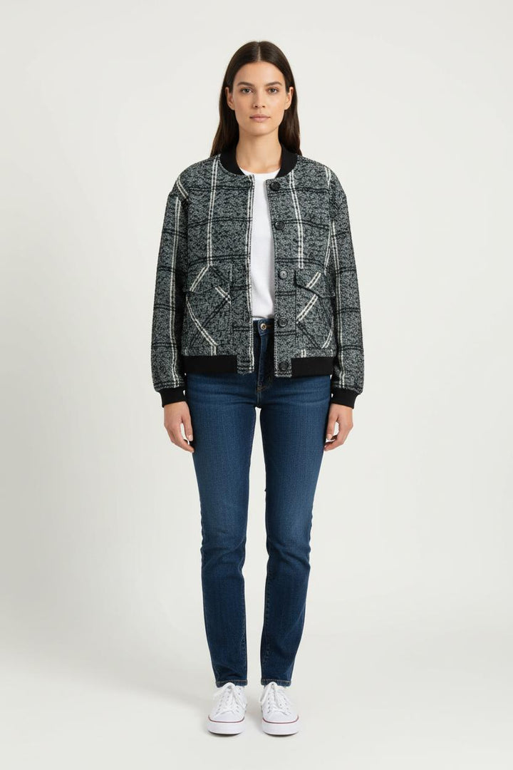 Veste Bleue et Blanche - Taille L/40 de la marque La Fée Maraboutée | PARAD77013 - Vendu par Paradigme - Image 1