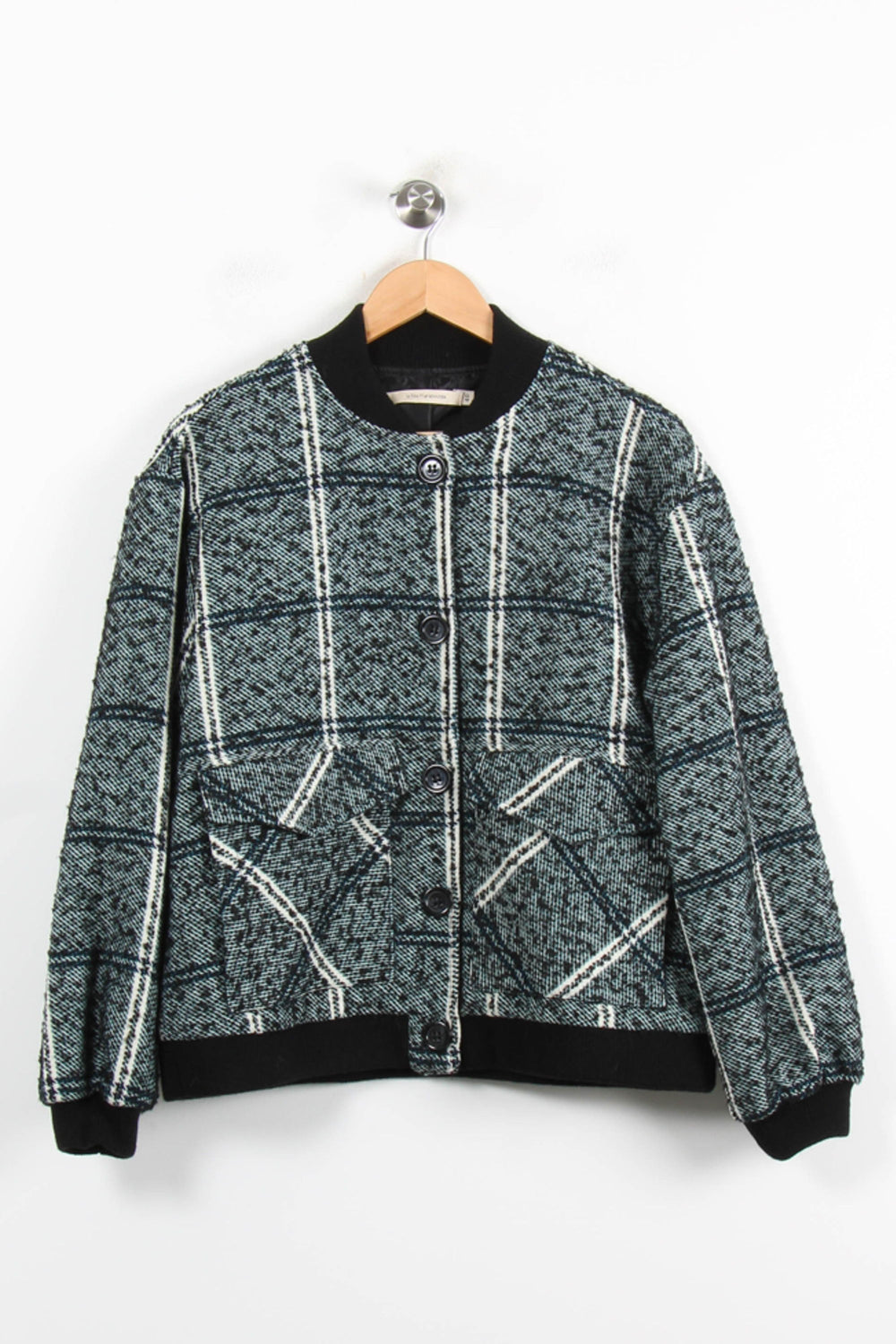 Veste Bleue et Blanche - Taille L/40 de la marque La Fée Maraboutée | PARAD77013 - Vendu par Paradigme - Image 2