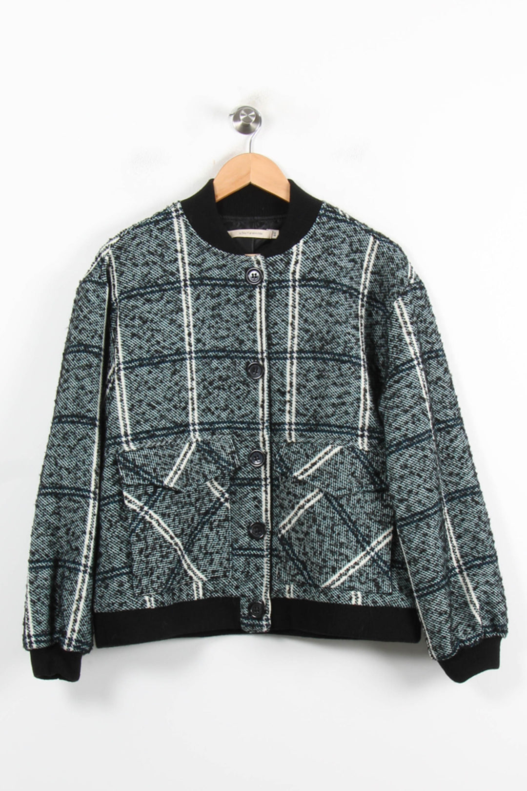 Veste Bleue et Blanche - Taille L/40 de la marque La Fée Maraboutée | PARAD77013 - Vendu par Paradigme - Image 2