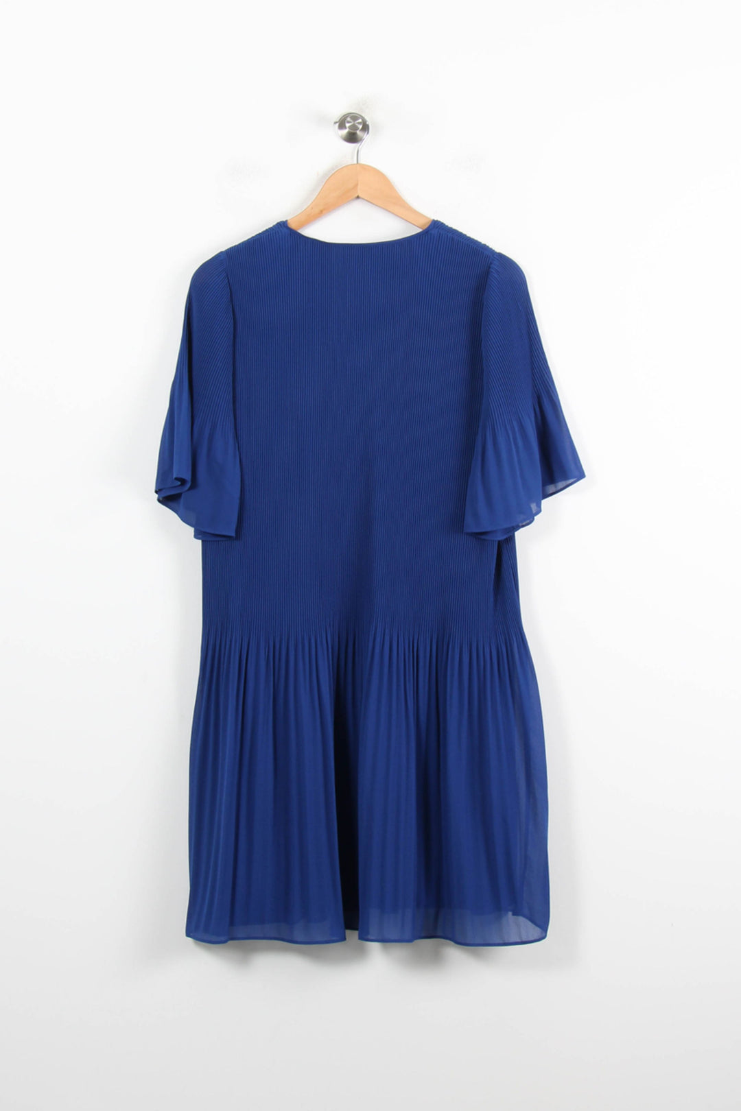 Robe Plissée Bleue - Taille M/38 de la marque Maison 123 | PARAD77020 - Vendu par Paradigme - Image 4