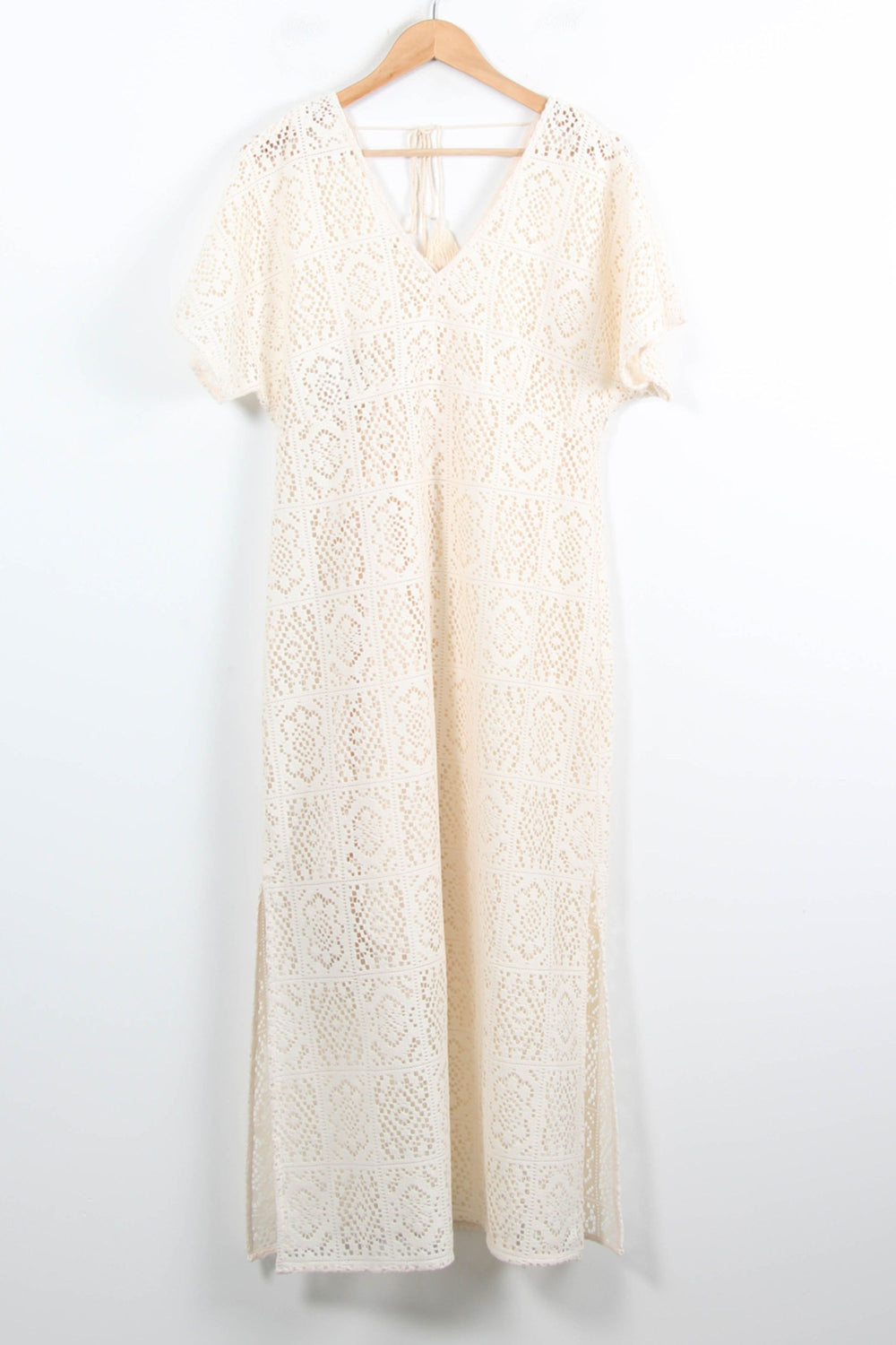 Robe Longue Blanche - Taille M/38 de la marque Maison 123 | PARAD77021 - Vendu par Paradigme - Image 2