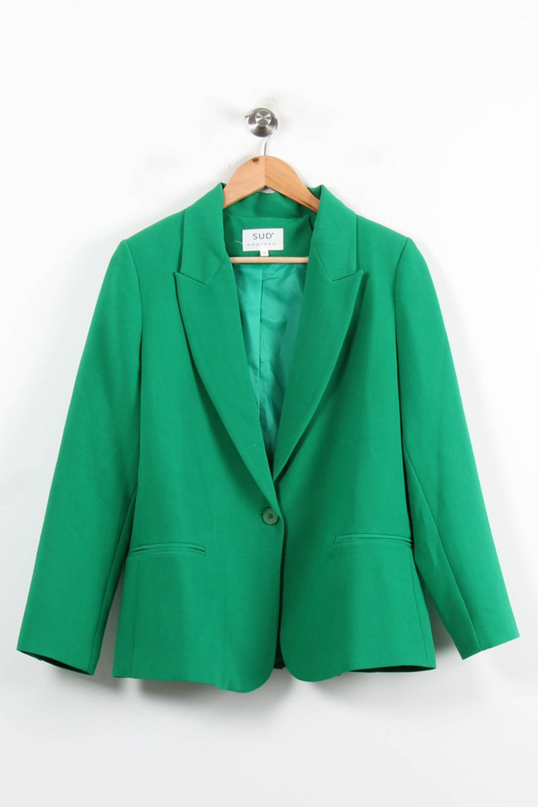 Blazer Vert - Taille M/38 de la marque Sud express | PARAD77023 - Vendu par Paradigme - Image 2