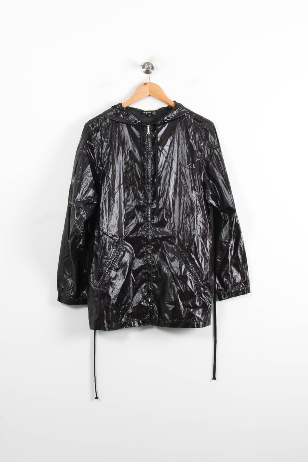 Coupe-Vent Noir - Taille S/36 de la marque Agnès b. | PARAD77029 - Vendu par Paradigme - Image 2