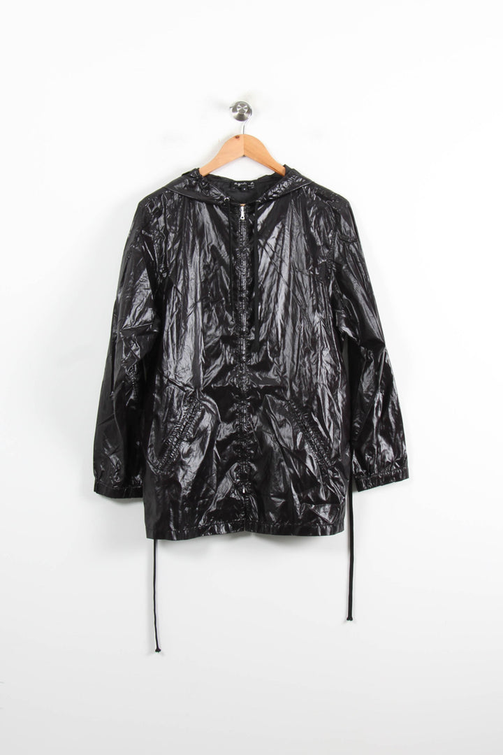 Coupe-Vent Noir - Taille S/36 de la marque Agnès b. | PARAD77029 - Vendu par Paradigme - Image 2