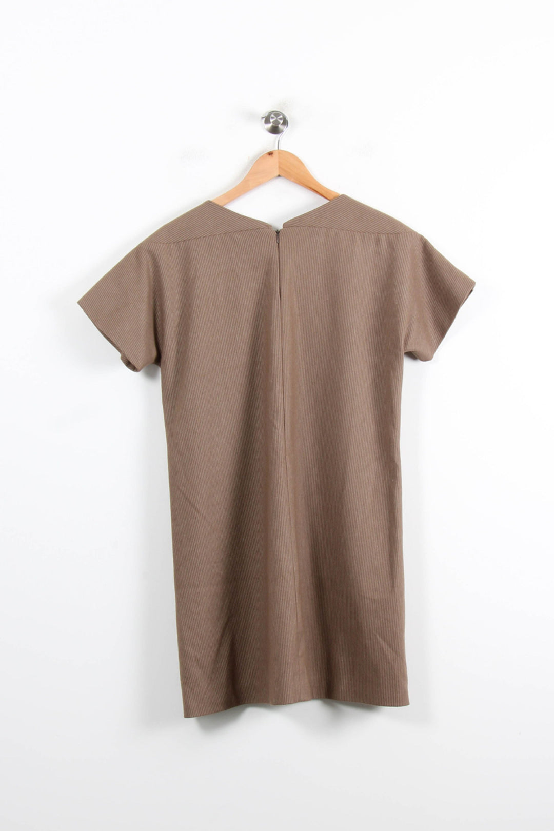 Robe Droite Marron - Taille L/40 de la marque ba&sh | PARAD77030 - Vendu par Paradigme - Image 4