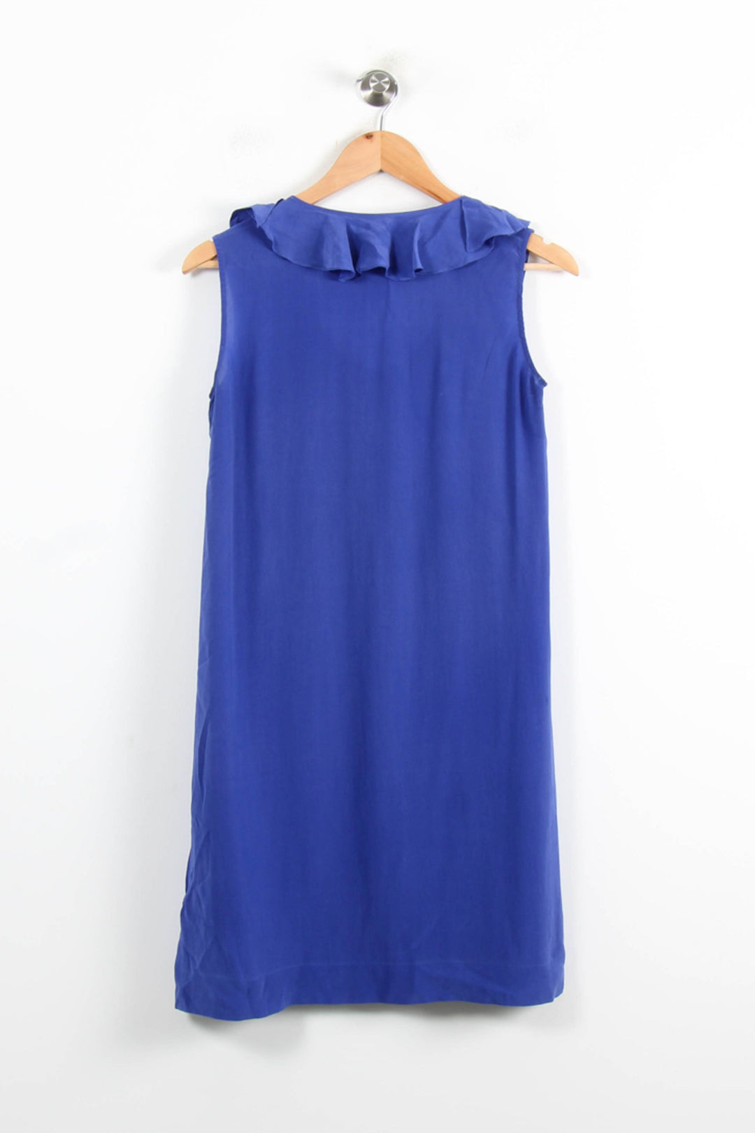 Robe Volantée Bleue - Taille M/38 de la marque Galeries Lafayette | PARAD77035 - Vendu par Paradigme - Image 4