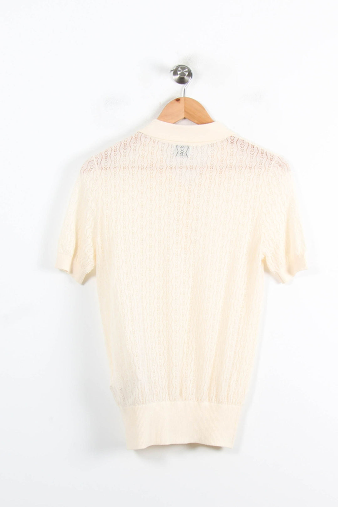 Polo Beige - Taille M/38 de la marque Claudie Pierlot | PARAD77038 - Vendu par Paradigme - Image 4