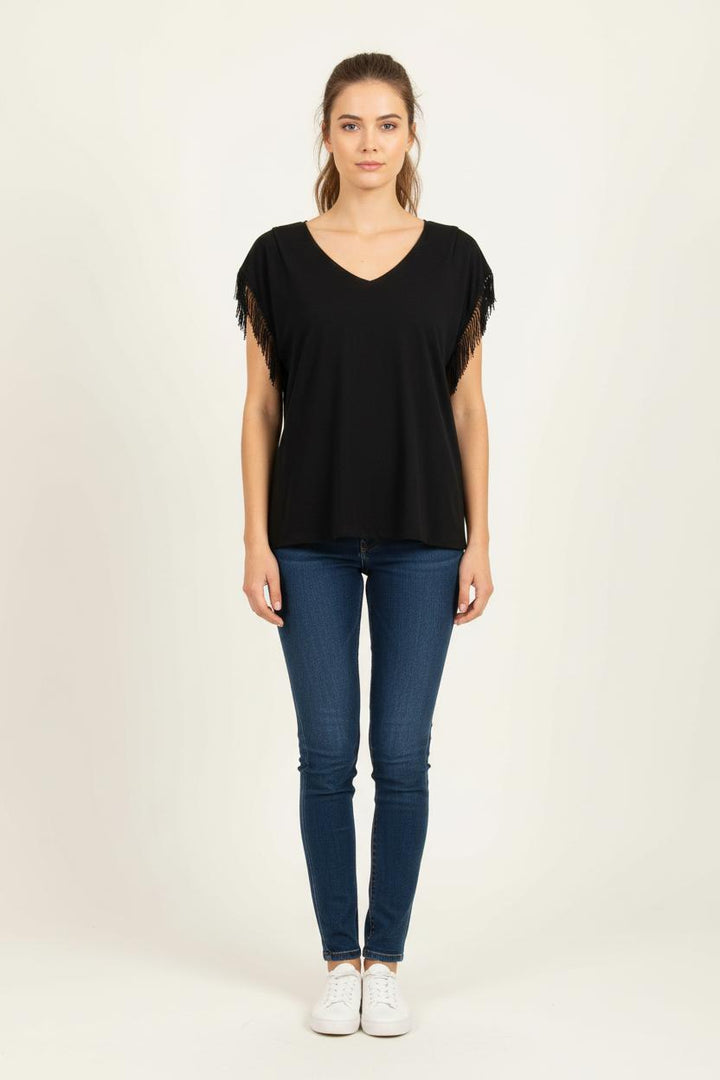 Top Noir - Taille S/36 de la marque Maison 123 | PARAD77040 - Vendu par Paradigme - Image 1