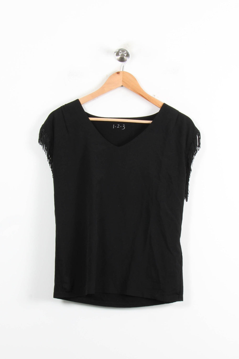 Top Noir - Taille S/36 de la marque Maison 123 | PARAD77040 - Vendu par Paradigme - Image 2