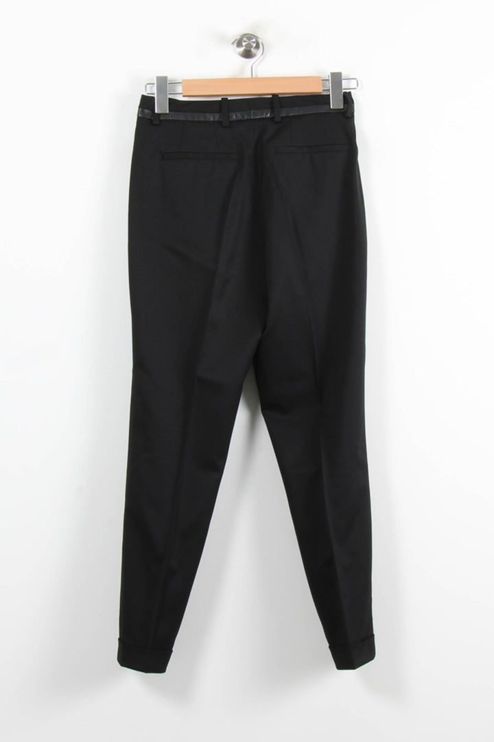 Pantalon De Tailleur Noir - Taille XS/34 de la marque The Kooples | PARAD77043 - Vendu par Paradigme - Image 4