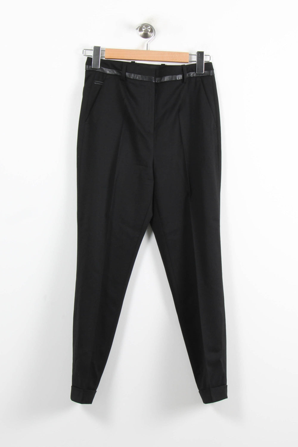 Pantalon De Tailleur Noir - Taille XS/34 de la marque The Kooples | PARAD77043 - Vendu par Paradigme - Image 2