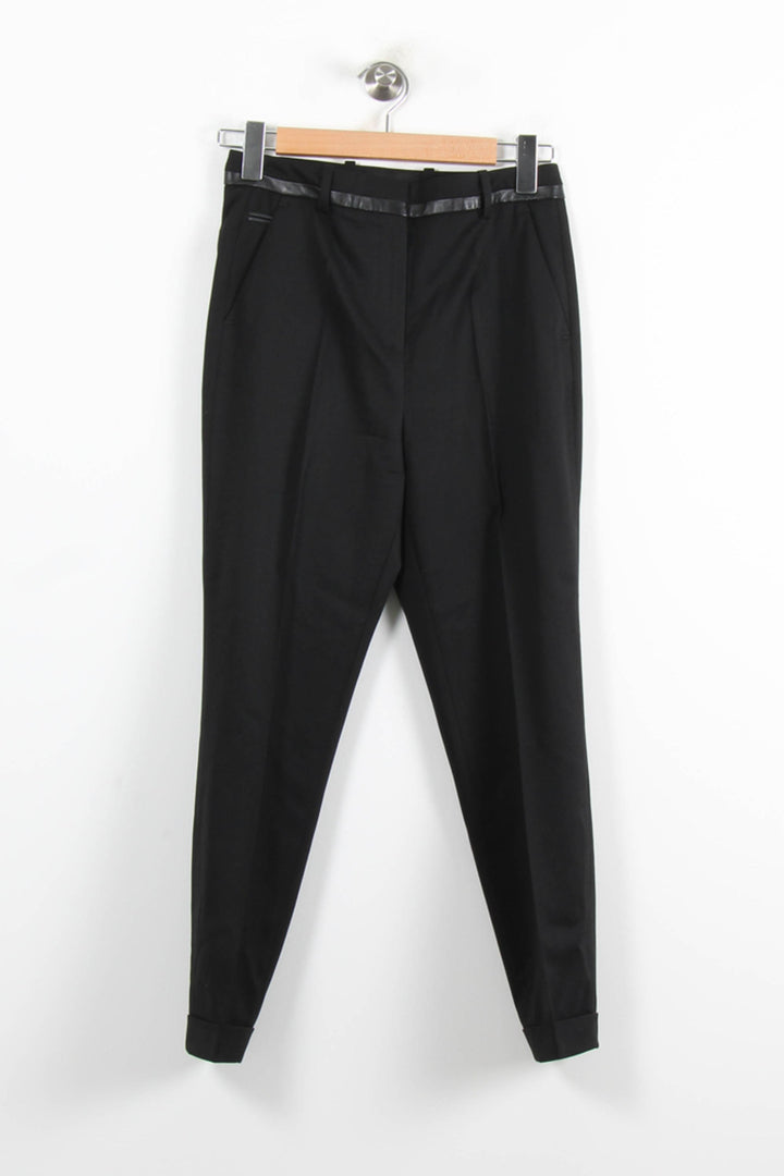 Pantalon De Tailleur Noir - Taille XS/34 de la marque The Kooples | PARAD77043 - Vendu par Paradigme - Image 2