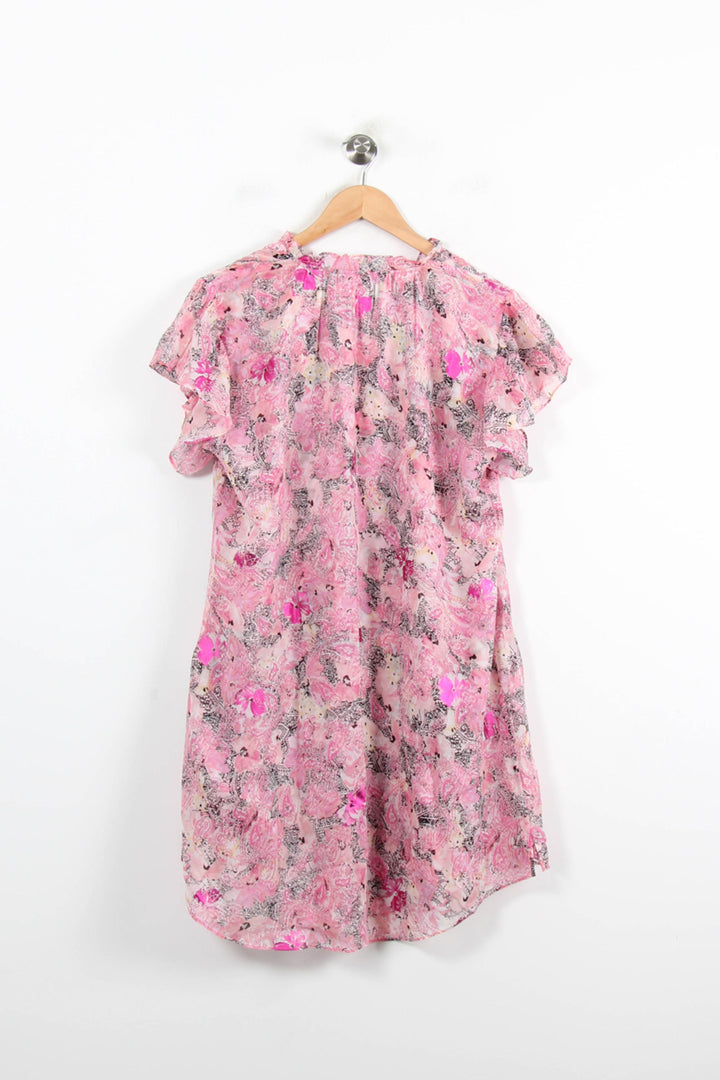 Robe Fluide Rose - Taille S/36 de la marque The Kooples | PARAD77045 - Vendu par Paradigme - Image 4