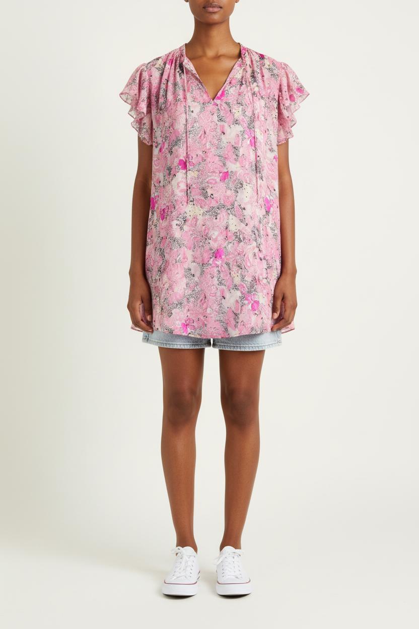Robe Fluide Rose - Taille S/36 de la marque The Kooples | PARAD77045 - Vendu par Paradigme - Image 1