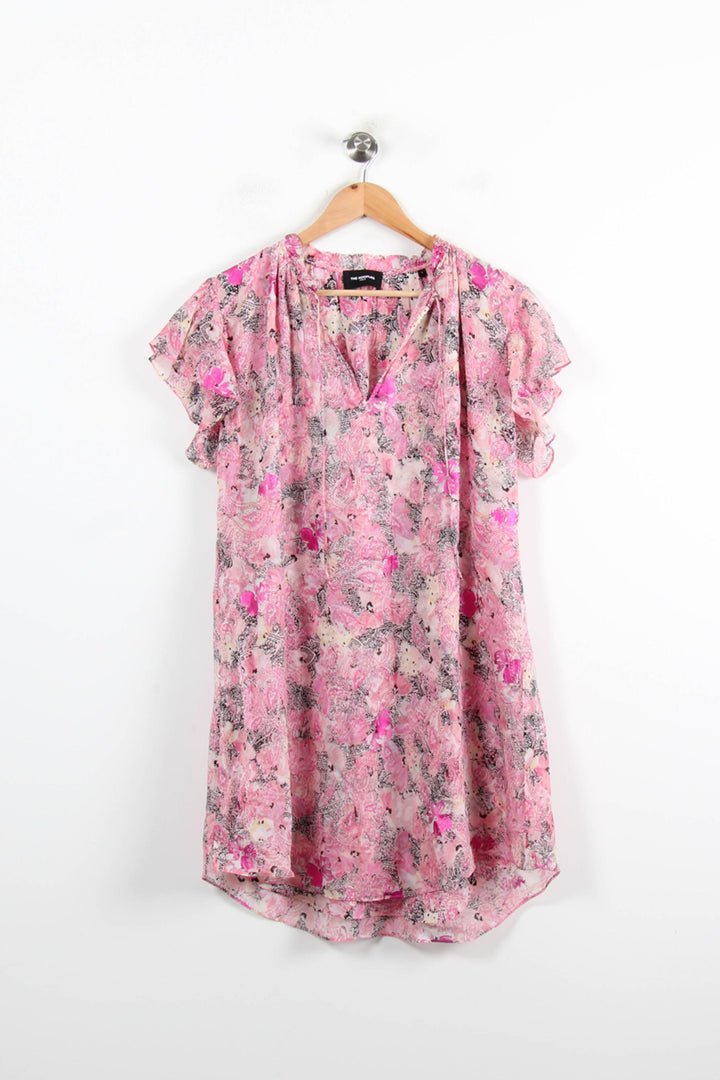 Robe Fluide Rose - Taille S/36 de la marque The Kooples | PARAD77045 - Vendu par Paradigme - Image 2