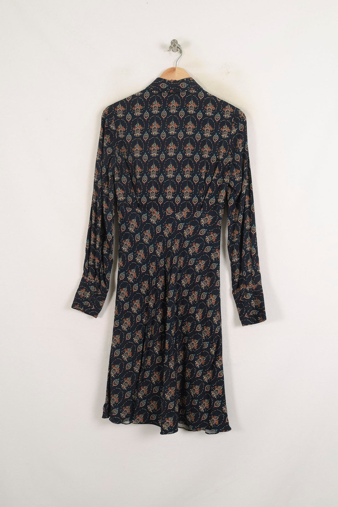 Robe Chemise Bleue - Taille S/36 de la marque Ines de la Fressange Paris | PARAD77052 - Vendu par Paradigme - Image 4