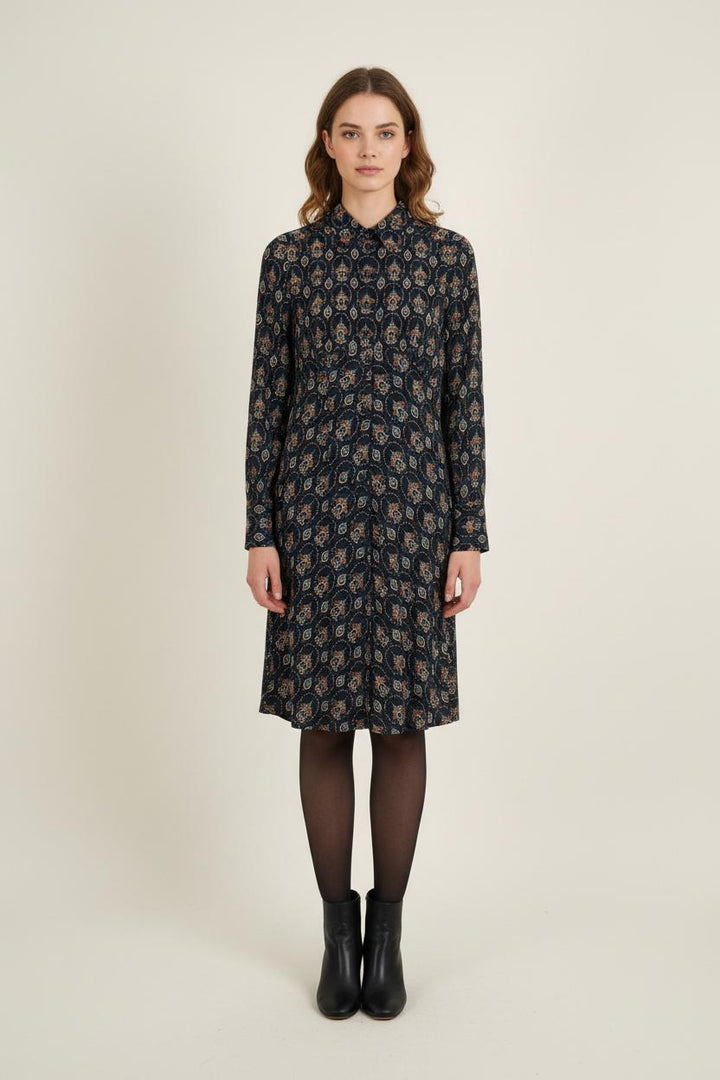Robe Chemise Bleue - Taille S/36 de la marque Ines de la Fressange Paris | PARAD77052 - Vendu par Paradigme - Image 1