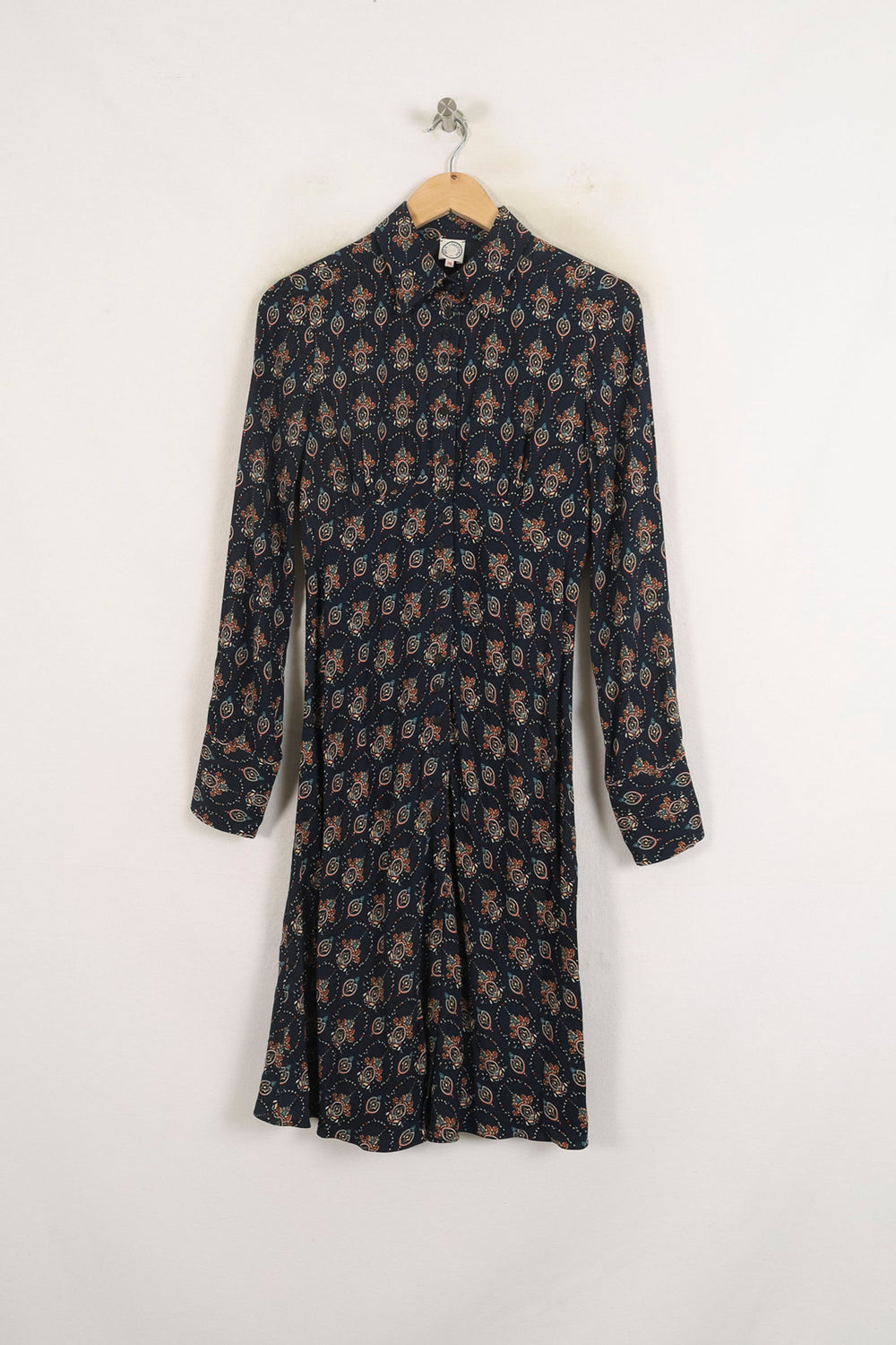 Robe Chemise Bleue - Taille S/36 de la marque Ines de la Fressange Paris | PARAD77052 - Vendu par Paradigme - Image 2