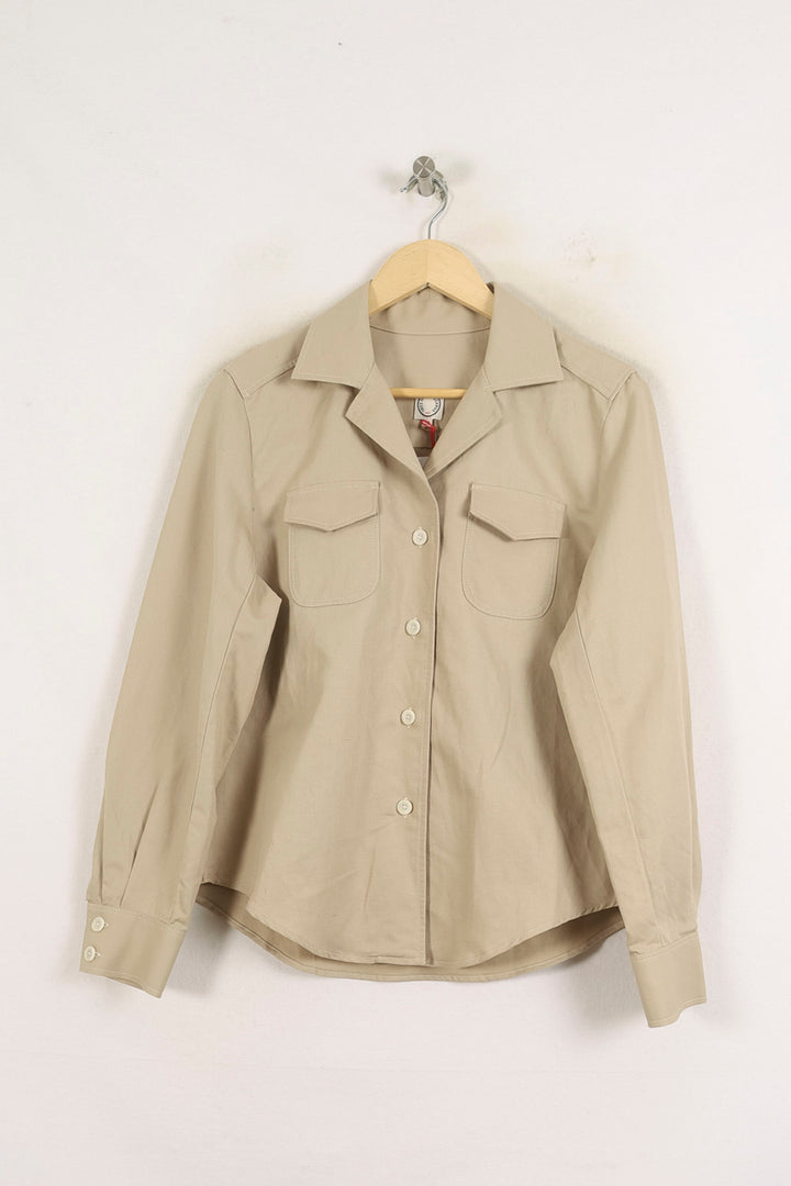 Chemise Beige - Taille S/36 de la marque Ines de la Fressange Paris | PARAD77065 - Vendu par Paradigme - Image 2