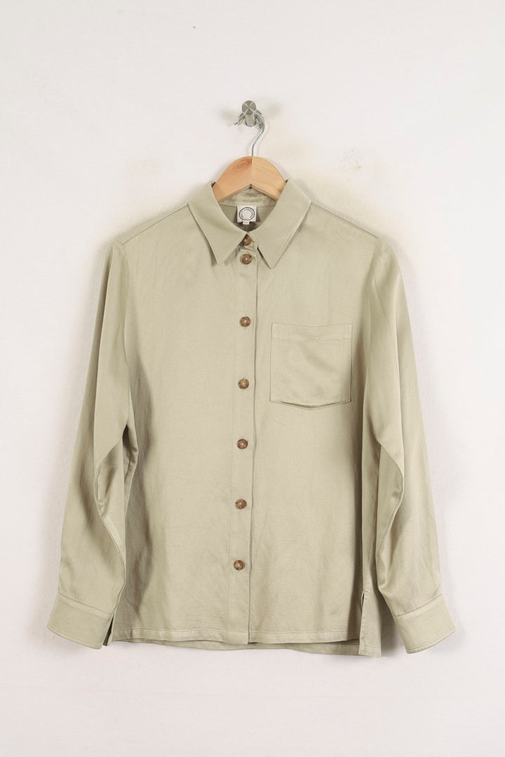 Chemise Beige - Taille S/36 de la marque Ines de la Fressange Paris | PARAD77066 - Vendu par Paradigme - Image 2