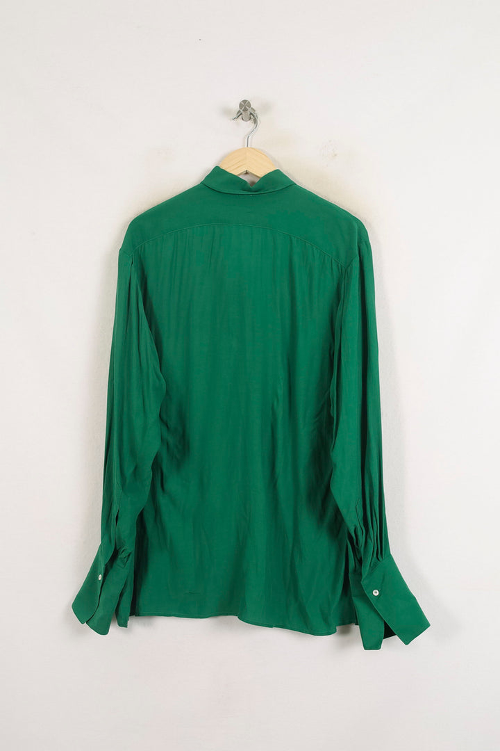 Blouse Verte - Taille S/36 de la marque Ines de la Fressange Paris | PARAD77069 - Vendu par Paradigme - Image 4