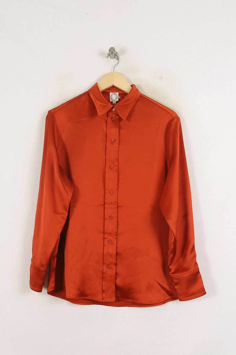 Chemise Satinée Bordeaux - Taille XL/42 de la marque Ines de la Fressange Paris | PARAD77072 - Vendu par Paradigme - Image 2