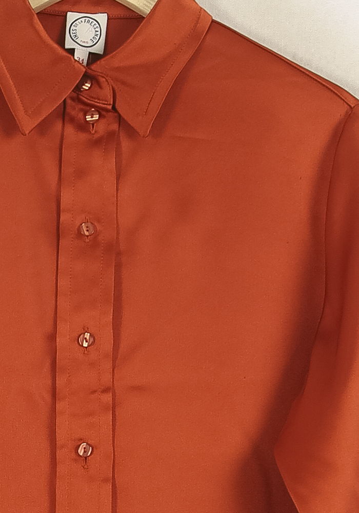 Chemise Bordeaux - Taille XS/34 de la marque Ines de la Fressange Paris | PARAD77073 - Vendu par Paradigme - Image 3