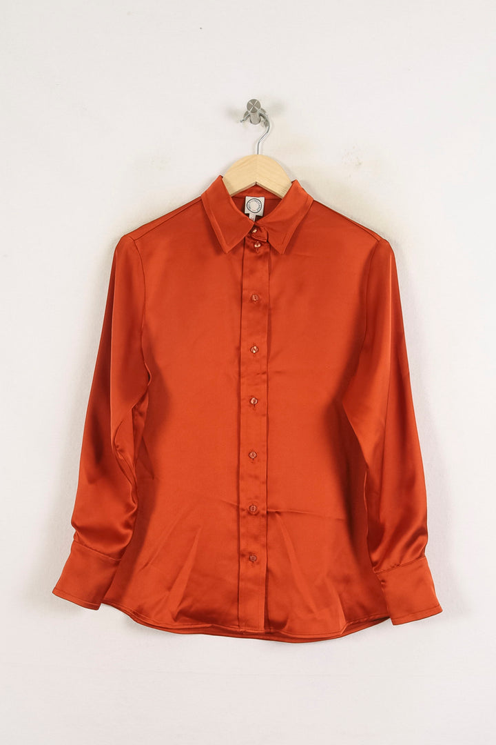 Chemise Bordeaux - Taille XS/34 de la marque Ines de la Fressange Paris | PARAD77073 - Vendu par Paradigme - Image 2