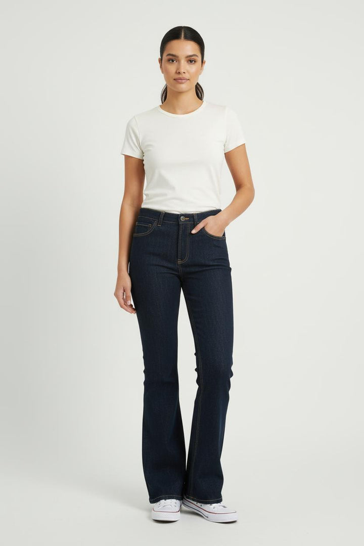Jean Évasé Bleu - Taille M/38 de la marque Ines de la Fressange Paris | PARAD77077 - Vendu par Paradigme - Image 1