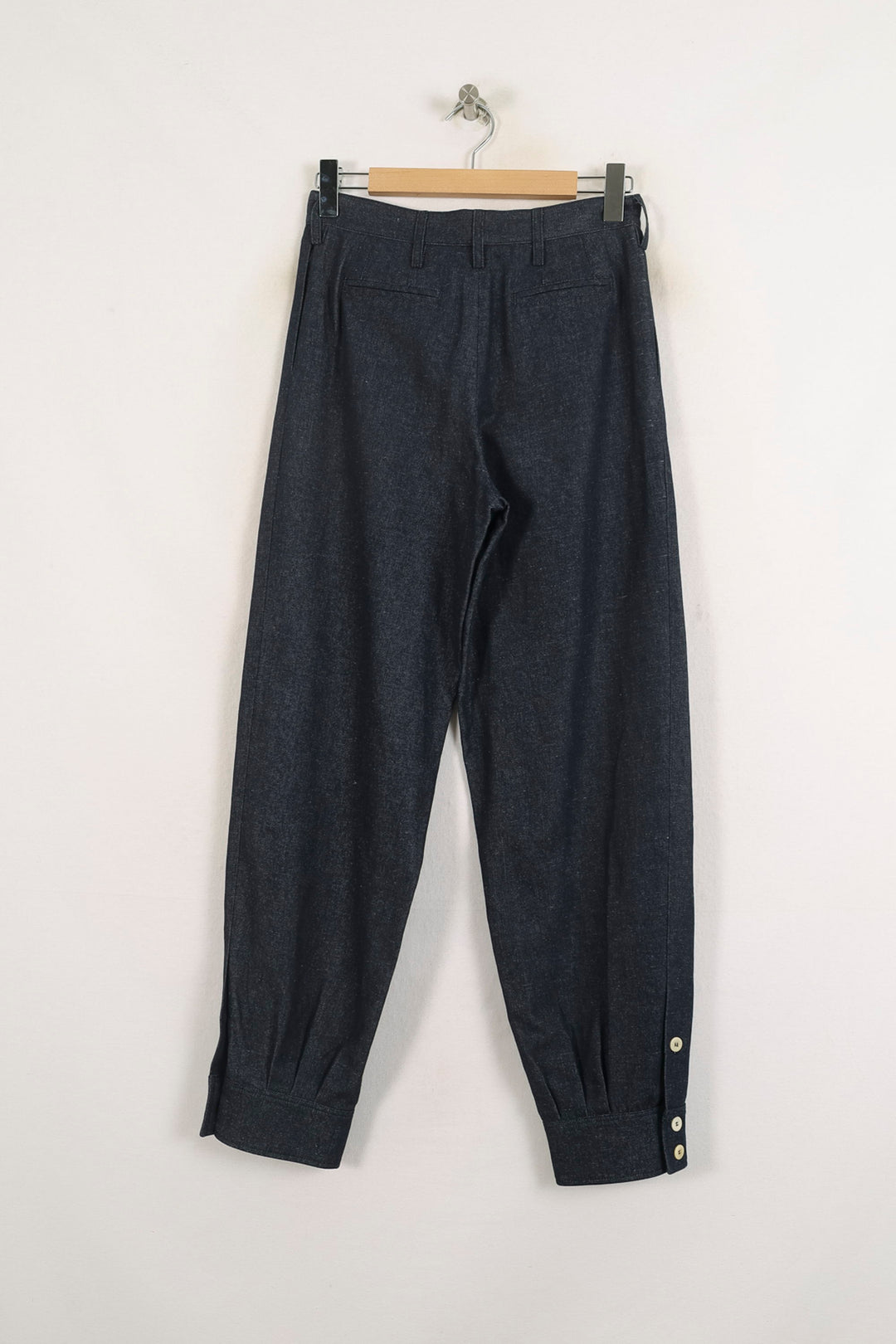 Pantalon Ville Bleu - Taille S/36 de la marque Ines de la Fressange Paris | PARAD77079 - Vendu par Paradigme - Image 4
