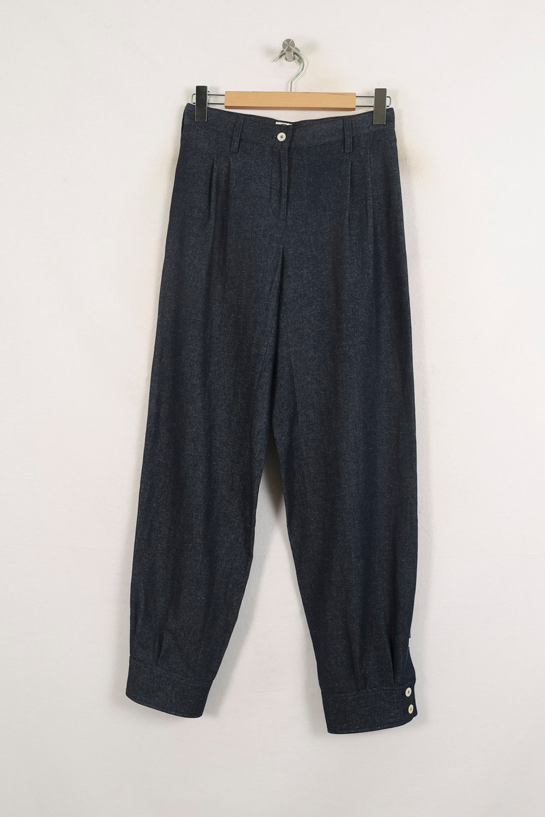 Pantalon Ville Bleu - Taille S/36 de la marque Ines de la Fressange Paris | PARAD77079 - Vendu par Paradigme - Image 2