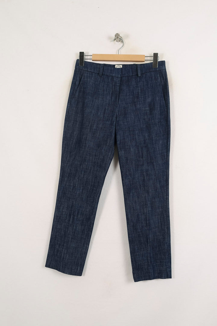 Pantalon Ville Bleu - Taille S/36 de la marque Ines de la Fressange Paris | PARAD77080 - Vendu par Paradigme - Image 2