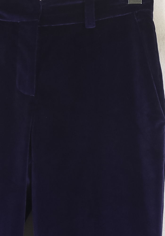 Pantalon Droit Violet - Taille S/36 de la marque Ines de la Fressange Paris | PARAD77081 - Vendu par Paradigme - Image 3