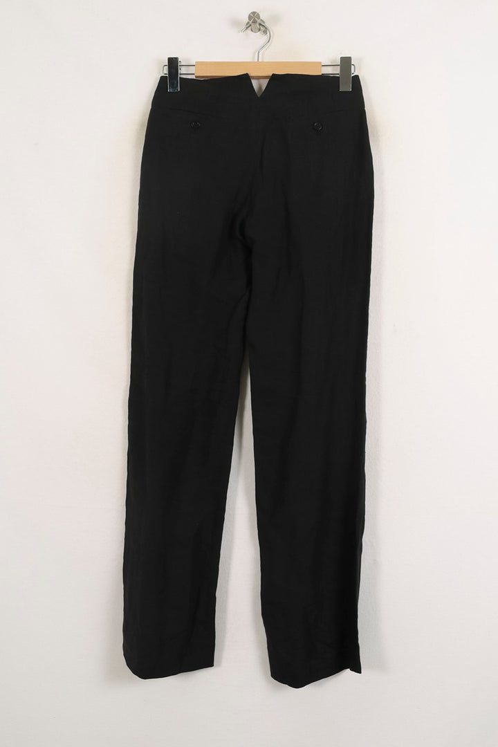 Pantalon Tailleur Noir - Taille S/36 de la marque Ines de la Fressange Paris | PARAD77084 - Vendu par Paradigme - Image 4