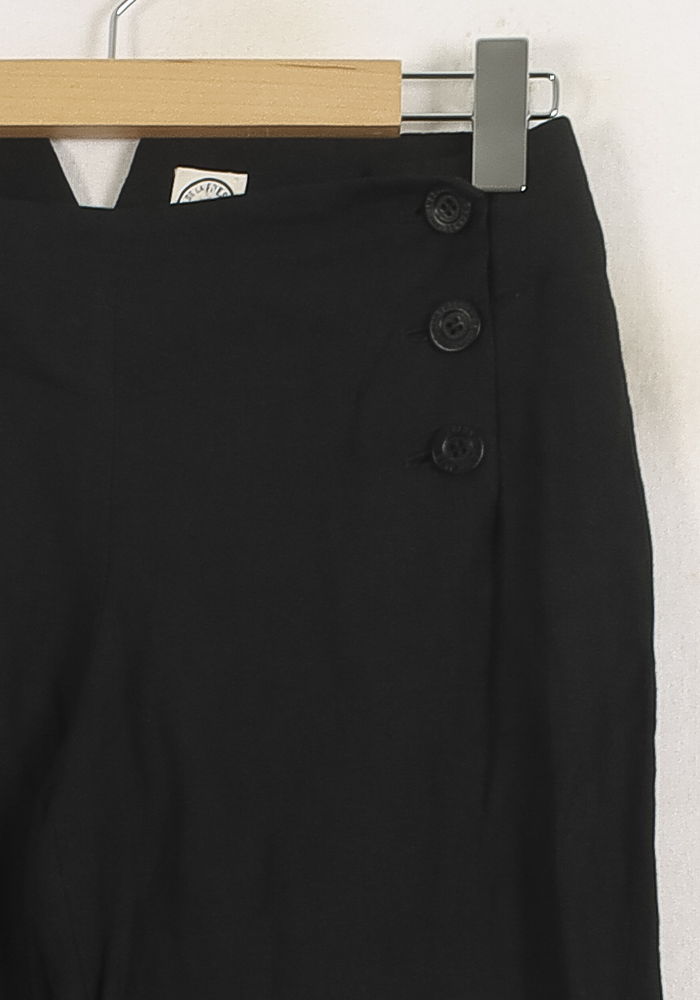 Pantalon Tailleur Noir - Taille S/36 de la marque Ines de la Fressange Paris | PARAD77084 - Vendu par Paradigme - Image 3