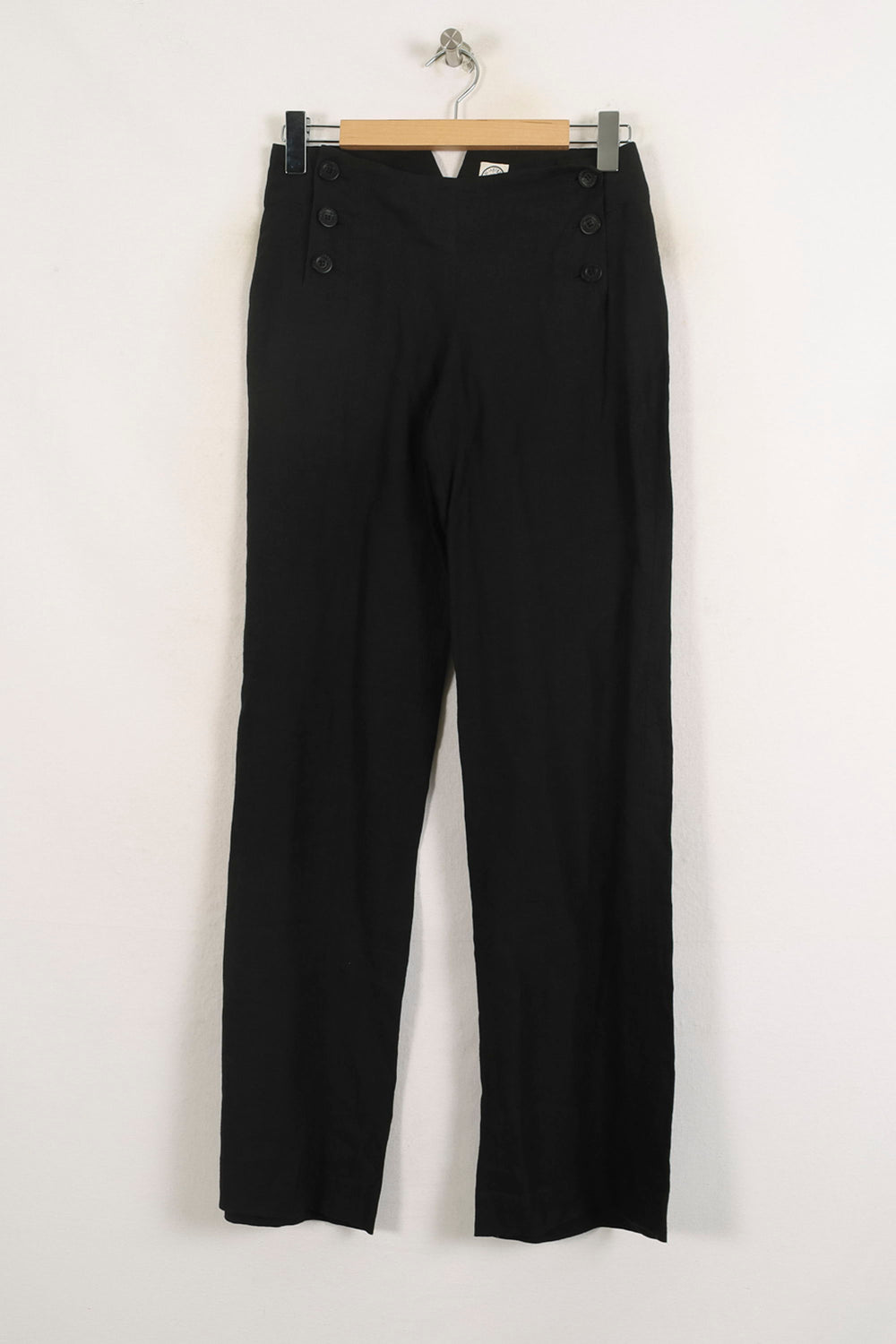 Pantalon Tailleur Noir - Taille S/36 de la marque Ines de la Fressange Paris | PARAD77084 - Vendu par Paradigme - Image 2