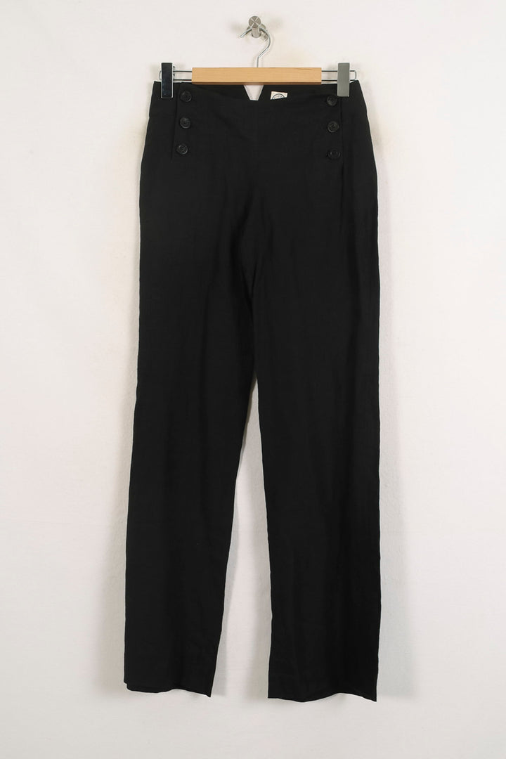Pantalon Tailleur Noir - Taille S/36 de la marque Ines de la Fressange Paris | PARAD77084 - Vendu par Paradigme - Image 2