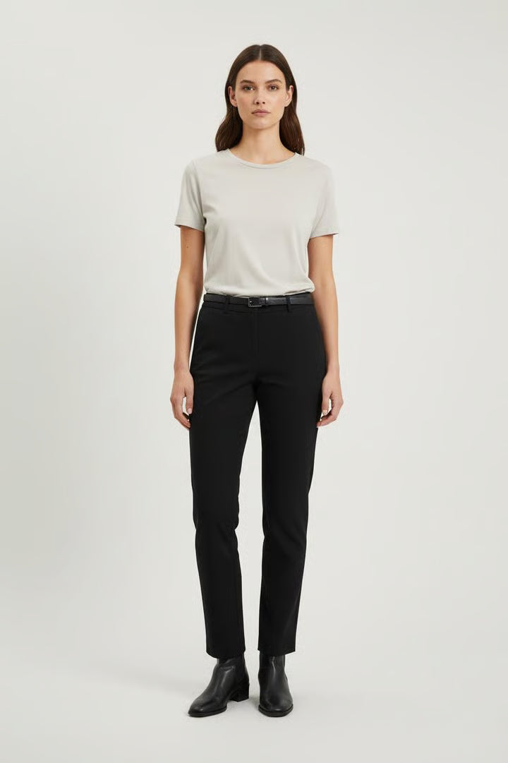 Pantalon Droit Noir - Taille S/36