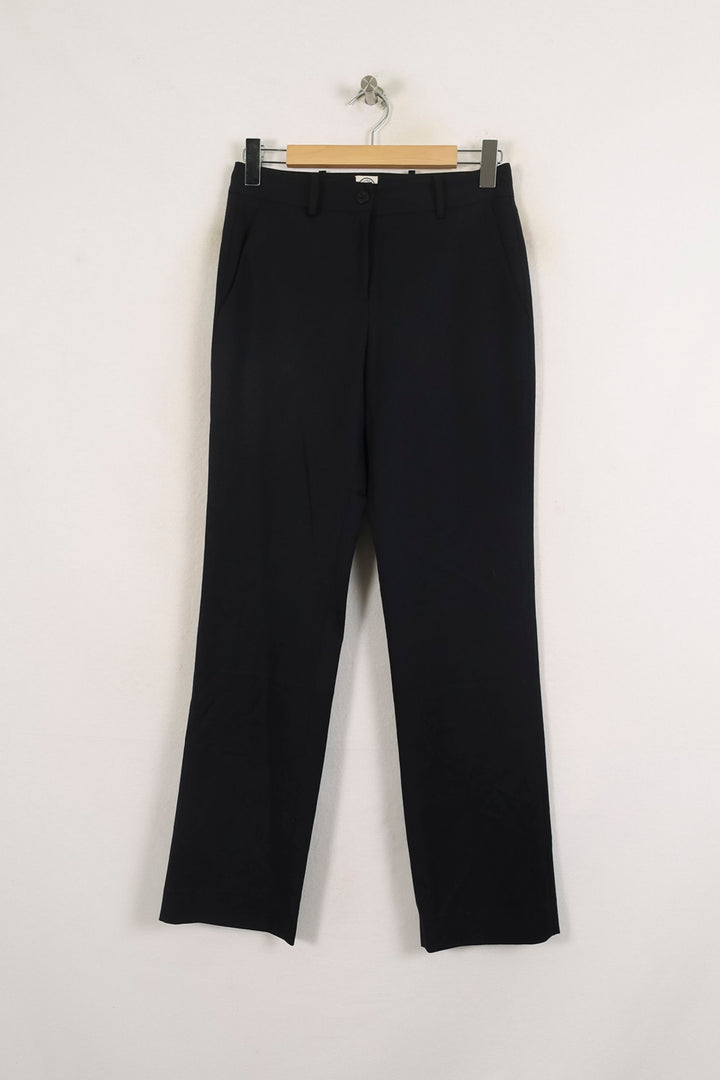 Pantalon Droit Noir - Taille S/36 de la marque Ines de la Fressange Paris | PARAD77087 - Vendu par Paradigme - Image 2