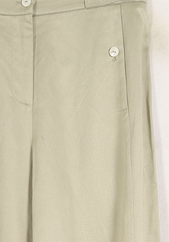 Pantalon Droit Beige - Taille S/36 de la marque Ines de la Fressange Paris | PARAD77088 - Vendu par Paradigme - Image 3