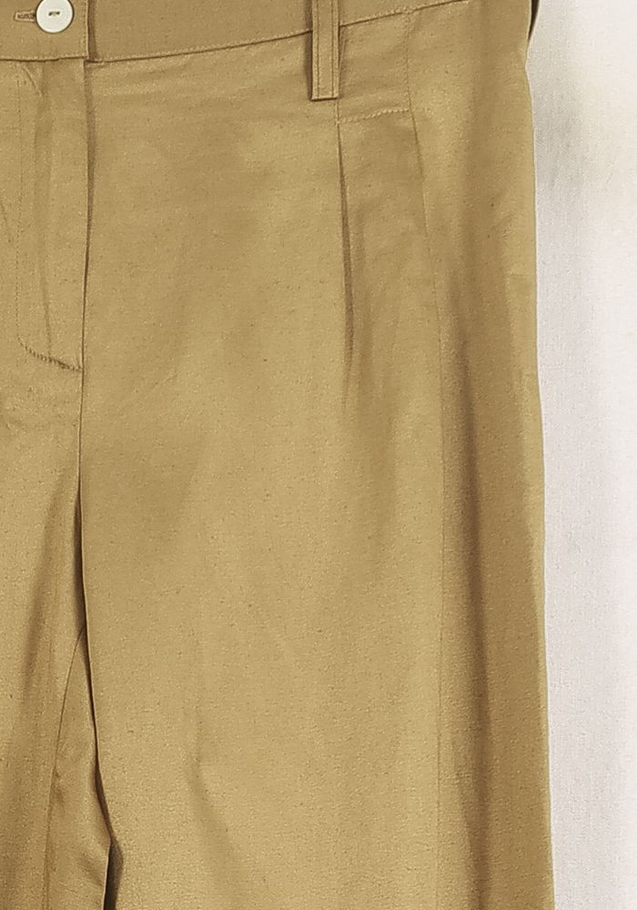 Pantalon Large Or - Taille S/36 de la marque Ines de la Fressange Paris | PARAD77092 - Vendu par Paradigme - Image 3