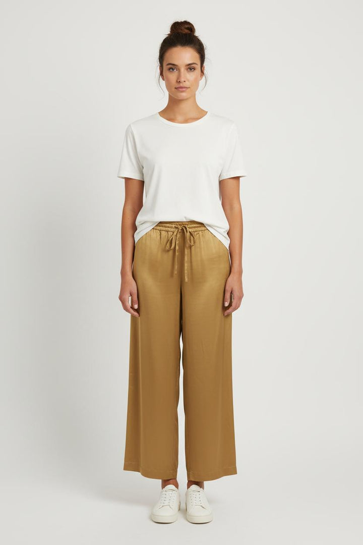 Pantalon Large Beige - Taille S/36 de la marque Ines de la Fressange Paris | PARAD77093 - Vendu par Paradigme - Image 1