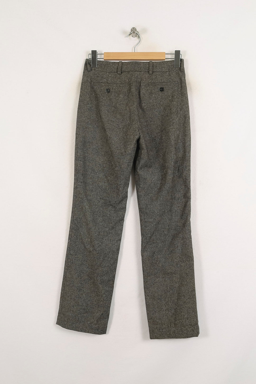 Pantalon Classique Gris - Taille S/36 de la marque Ines de la Fressange Paris | PARAD77096 - Vendu par Paradigme - Image 4