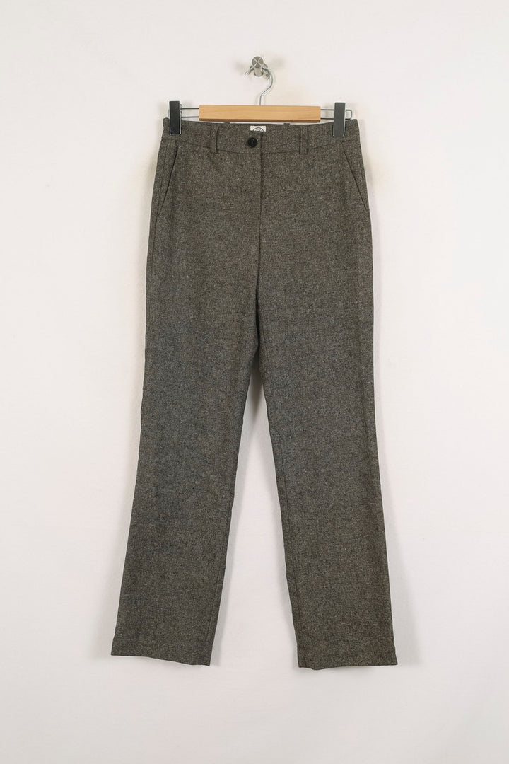 Pantalon Classique Gris - Taille S/36 de la marque Ines de la Fressange Paris | PARAD77096 - Vendu par Paradigme - Image 2