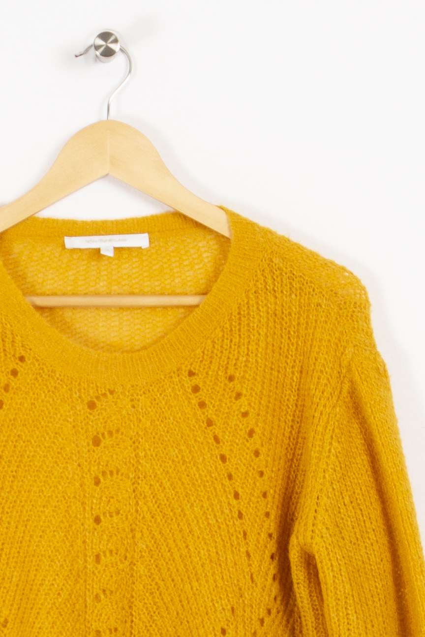 Openwork knit sweater - M/38